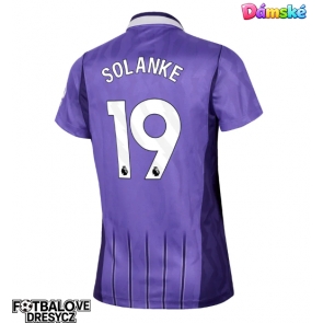 Tottenham Hotspur Dominic Solanke #19 Dámské Alternativní Dres 2026-27 Krátký Rukáv